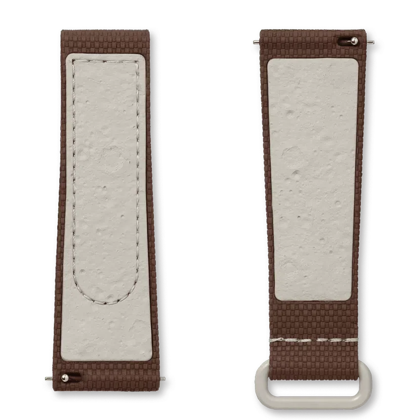Moonswatch Brown/Beige Rubber