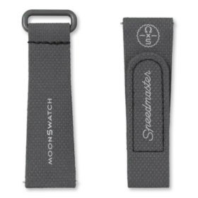 Moonswatch Dark Grey/Black Rubber